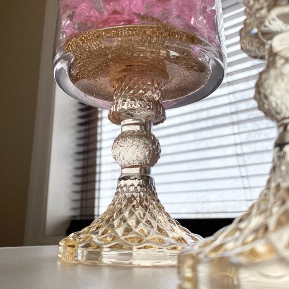 Candle Set- New Handmade Home Decor comes with New Candles + Holders - Picture 4 of 9